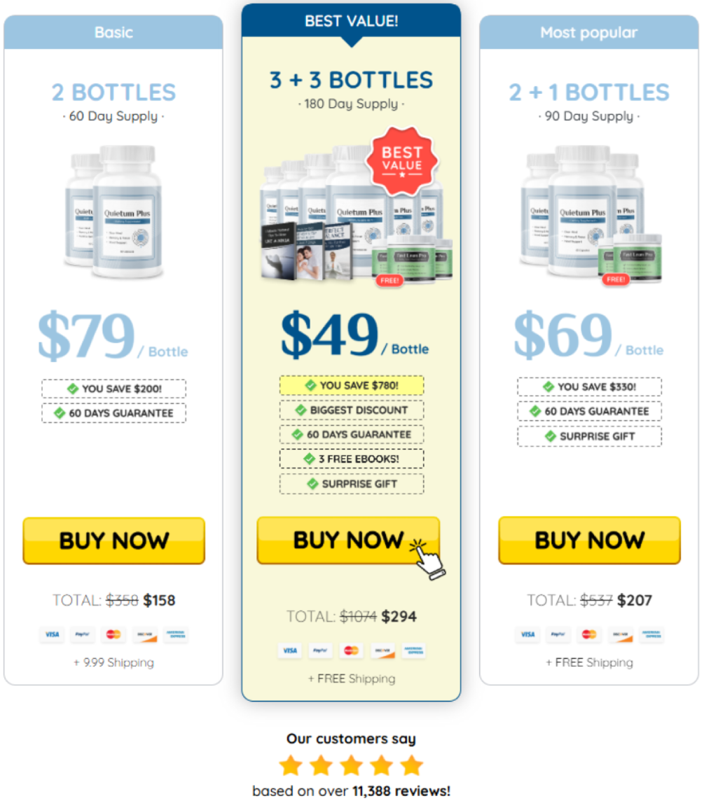 Limited time promotional offer showing discounted pricing for wellness product bundles